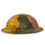 Original U.S. WWI M1917 Third United States Army Camouflage Painted Doughboy Helmet - Shell Only Original Items