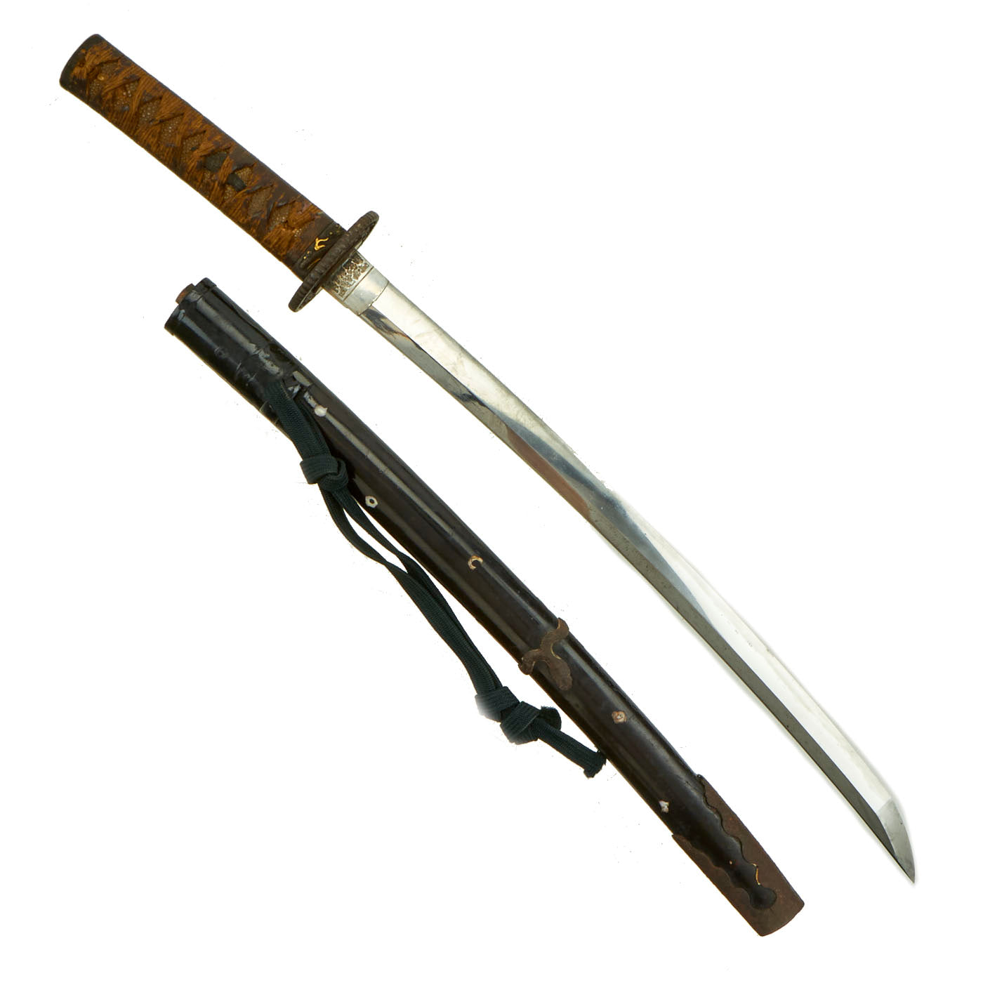 Short Blade Examples Original 15th - 16th Century Japanese Handmade Wakizashi Short Sword w ...