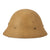 Original Japanese WWII Late War Last Ditch Type 92 Army Combat Helmet with Liner and Chinstrap - Tetsubo Original Items
