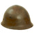 Original Japanese WWII Army Type 92 Tetsubo Combat Helmet with Liner and Chinstrap - Dated 1943 Original Items