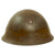 Original Japanese WWII Army Type 92 Tetsubo Combat Helmet with Liner and Chinstrap - Dated 1943 Original Items