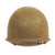 Original U.S. WWII Early M1 McCord Front Seam Fixed Bale Helmet with Rare Inland Liner Original Items