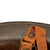 Original U.S. WWI M1917 Doughboy Helmet with Camouflage Panel Textured Paint with Complete Liner and Chinstrap Original Items