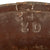 Original U.S. WWI M1917 Doughboy Helmet with Camouflage Panel Textured Paint with Complete Liner and Chinstrap Original Items