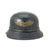 Original German WWII M38 Luftschutz Beaded Gladiator Air Defense Helmet - dated 1938 Original Items
