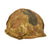 Original U.S. WWII M1 McCord Swivel Bale Helmet with First Pattern USMC HBT Camouflage Cover and Westinghouse Liner - Untouched Original Items