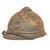 Original French M1915 Adrian Infantry Helmet - Horizon Blue with Original Chinstrap Original Items