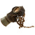 Original Imperial German WWI M1917 Ledermaske Gas Mask with Can, Paper Insert and Spare Lenses - dated 1916 Original Items