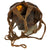 Original Imperial German WWI M1917 Ledermaske Gas Mask with Can, Paper Insert and Spare Lenses - dated 1916 Original Items