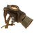 Original Imperial German WWI M1917 Ledermaske Gas Mask with Can, Paper Insert and Spare Lenses - dated 1916 Original Items