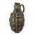 Original U.S. WWI Rare Mark I Inert Pineapple Hand Grenade with Fuze - Complete Original Items