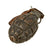 Original U.S. WWI Rare Mark I Inert Pineapple Hand Grenade with Fuze - Complete Original Items