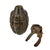 Original U.S. WWI Rare Mark I Inert Pineapple Hand Grenade with Fuze - Complete Original Items