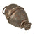 Original German WWII Model 39 Egg Hand Grenade with Original Fuze & Wings - Inert Eierhandgranate Original Items