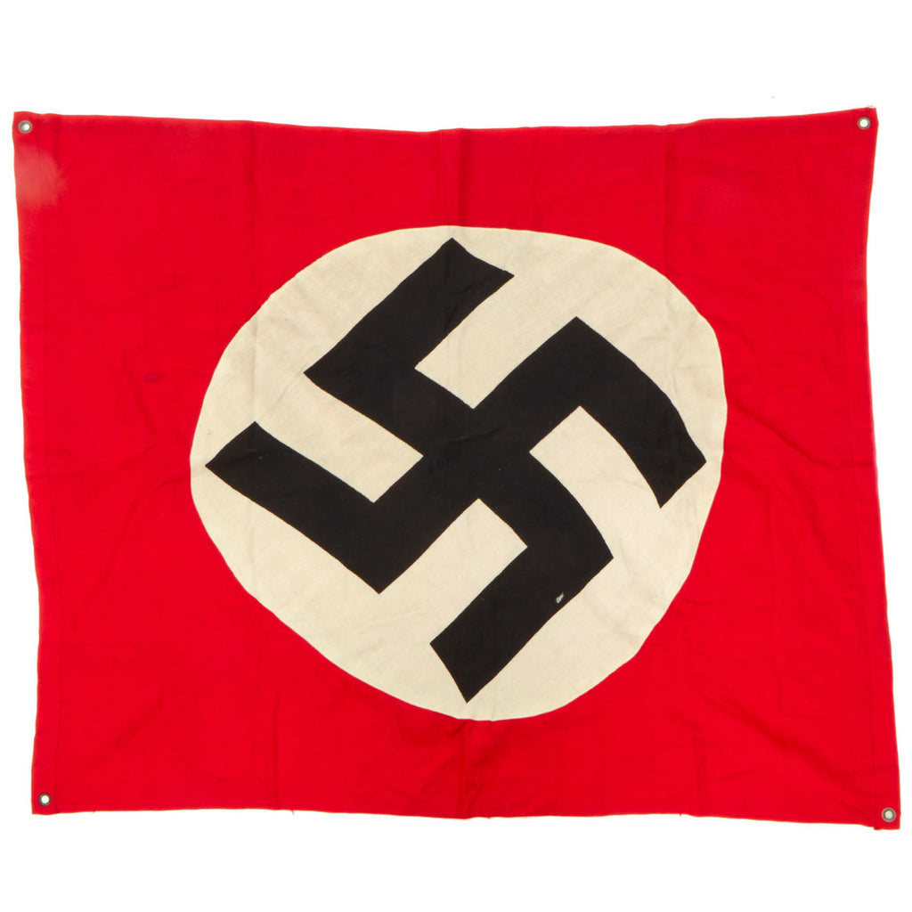 Original German WWII Panzer Tank Identification Flag - Unissued Condition - 32" x 39" Original Items