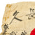 Original Japanese WWII Hand Painted Cloth Good Luck Flag with Many Signatures - 28" x 40" Original Items