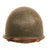 Original WWII U.S. Navy “Battleship Grey” Painted M1 Swivel Bale Helmet with MSA Liner Original Items