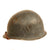 Original WWII U.S. Navy “Battleship Grey” Painted M1 Swivel Bale Helmet with MSA Liner Original Items