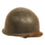 Original WWII U.S. Navy “Battleship Grey” Painted M1 Swivel Bale Helmet with MSA Liner Original Items
