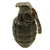 Original Rare U.S. WWI Mark I Pineapple Hand Grenade with Fuze - Inert Original Items