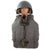 Original U.S. WWII U.S. Navy Talker Helmet With Headset and Microphone and KAPOK Yoke-Type Life Jacket Original Items