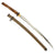Original WWII Japanese Army Officer P-1944 Rinji Seikishi Shin-Gunto Katana Sword with Scabbard Original Items