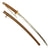 Original WWII Japanese Army Officer Type 98 Shin-Gunto Katana Sword with Steel Scabbard Original Items