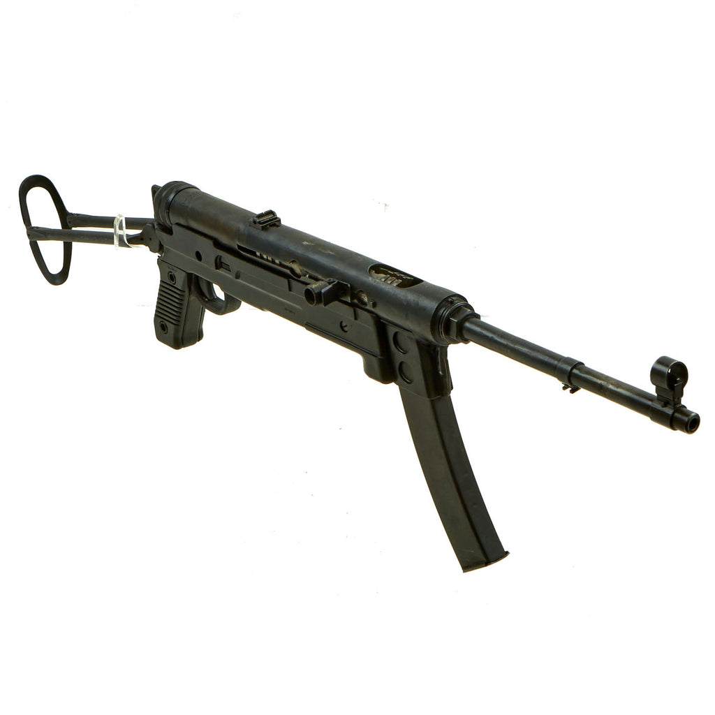 Original Yugoslavian Vietnam War Era Display M56 Submachine Gun With Magazine Original Items