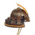 Original 19th Century Japanese Samurai Edo Period Ornate Enameled Kabuto Helmet with Armor Breastplate Set Original Items