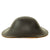 Original Japanese Early 19th Century Lacquered Wooden Jingasa Helmet Original Items