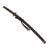 Original 18th Century Edo Period Japanese Handmade Wakizashi Short Sword with Lacquered Scabbard & Sageo Original Items