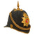Original British Victorian Royal West Surrey Regiment Officer Blue Cloth Dress Spike Helmet - Complete Original Items
