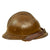 Original Rare French WWI Model 1915 Adrian Officer's Helmet with Zouave & Tirailleurs RF Badge - Complete with Liner and Chinstrap Original Items