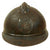 Original Romanian Issue French WWI Model 1915 Adrian Helmet in Horizon Blue with King Ferdinand Badge Original Items