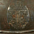 Original Romanian Issue French WWI Model 1915 Adrian Helmet in Horizon Blue with King Ferdinand Badge Original Items