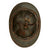 Original Romanian Issue French WWI Model 1915 Adrian Helmet in Horizon Blue with King Ferdinand Badge Original Items