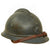 Original Rare French WWI Colonial Infantry & Navy Model 1915 Adrian Steel Helmet with Liner & Chinstrap Original Items
