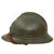 Original Rare French WWI Colonial Infantry & Navy Model 1915 Adrian Steel Helmet with Liner & Chinstrap Original Items