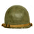 Original U.S. WWII 29th Infantry Division Painted 1944 McCord Front Seam Swivel Bale M1 Helmet with Westinghouse Liner - Complete Original Items