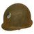 Original U.S. WWII 29th Infantry Division 1942 McCord Front Seam Fixed Bale M1 Helmet with Firestone Liner Original Items