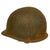 Original U.S. WWII 29th Infantry Division 1942 McCord Front Seam Fixed Bale M1 Helmet with Firestone Liner Original Items