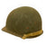 Original U.S. WWII Named 1944 McCord Front Seam Swivel Bale M1 Helmet With CAPAC Liner Both With Painted Rank Insignia - U.S. Army Major Original Items