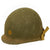 Original U.S. WWII Named 1944 McCord Front Seam Swivel Bale M1 Helmet With CAPAC Liner Both With Painted Rank Insignia - U.S. Army Major Original Items