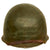 Original U.S. WWII 1st US Army Ordnance Painted 1942 M1 McCord Front Seam Fixed Bale Helmet with Westinghouse Liner - Complete Original Items