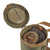 Original Imperial German WWI M1917 Ledermaske Gas Mask with Rare Ersatz Wooden Canister & Filter - dated 1918 Original Items