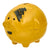 Original U.S. WWII American Home Front Propaganda "Adolf the Pig" Piggy Bank with Original Stopper Original Items