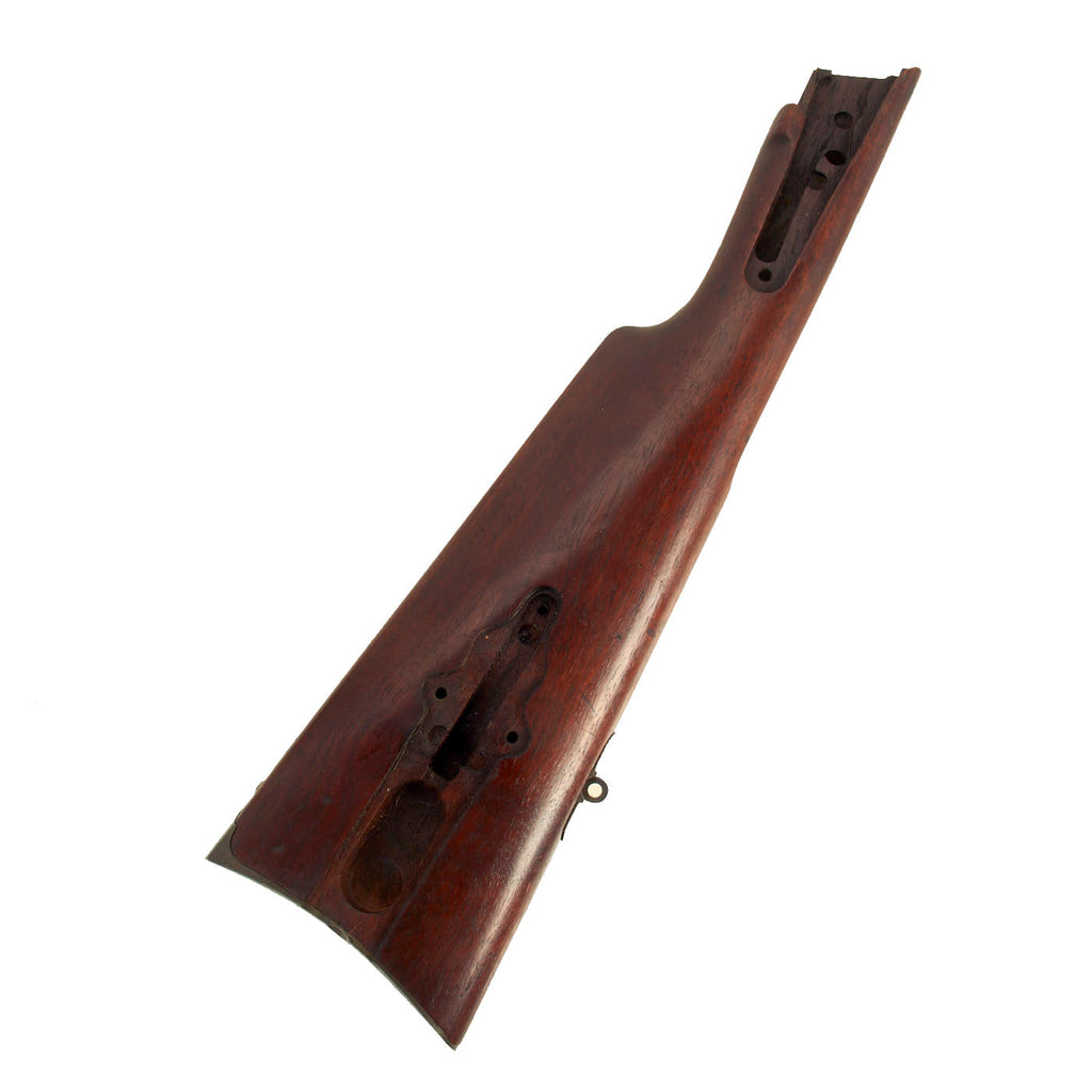 Original U.S. Civil War Sharps New Model 1859 Military Rifle Butt Stock - Excellent Condition with Cartouches Original Items