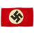 Original German Early WWII NSDAP Multi-piece Cotton Armband Original Items