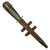 Original British WWII “Non Import Marked” 3rd Pattern Fairbairn Sykes Fighting Knife with Scabbard Original Items