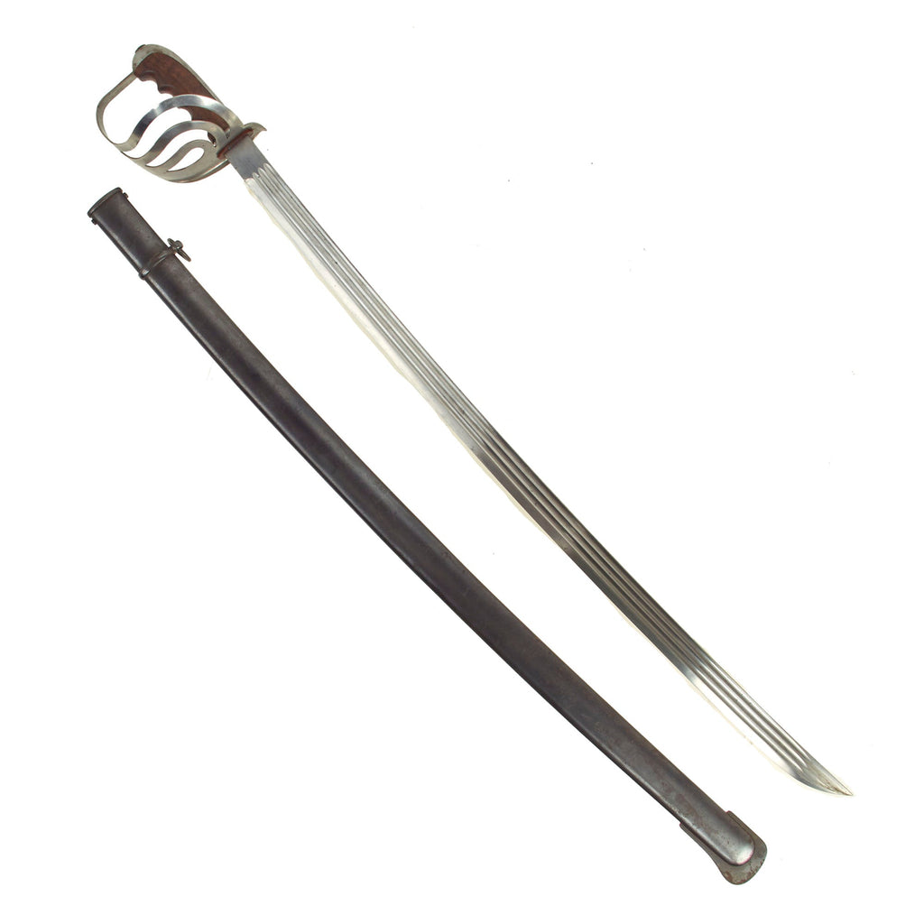 Original German Pre-WWII Weimar Republic Experimental Reichswehr Cavalry Saber by Weyersberg Kirschbaum & Co. with Scabbard - dated 1929 Original Items